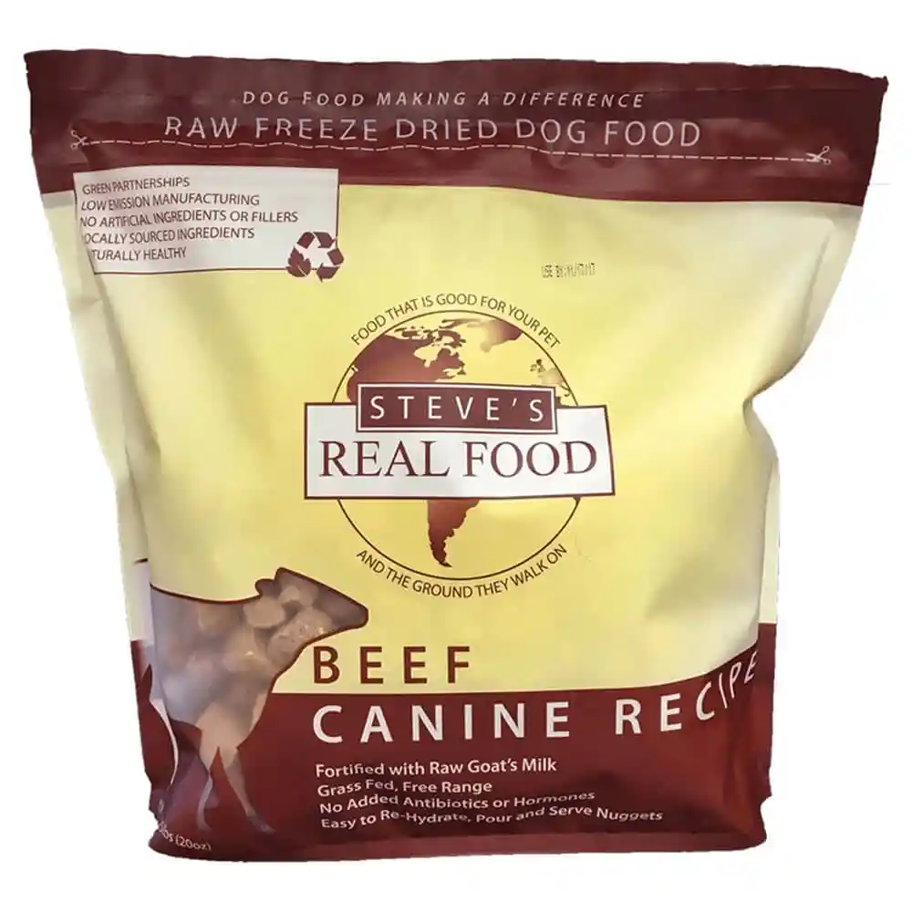 Steve's Dog FD Beef Nuggets 1.25 lb