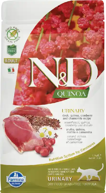 Farmina Cat Quinoa Urinary Duck 11 lb