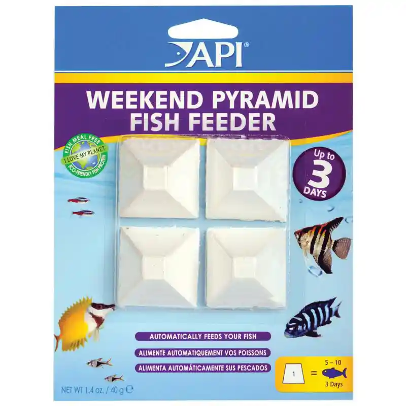 API Pyramid 3 Day Fish Feeder