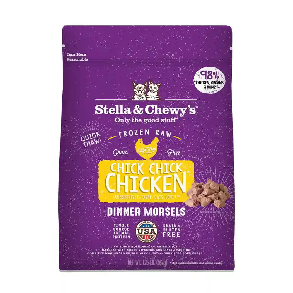 Stella & Chewy's Cat Raw Frzn Chick Morsel 1.25 lb
