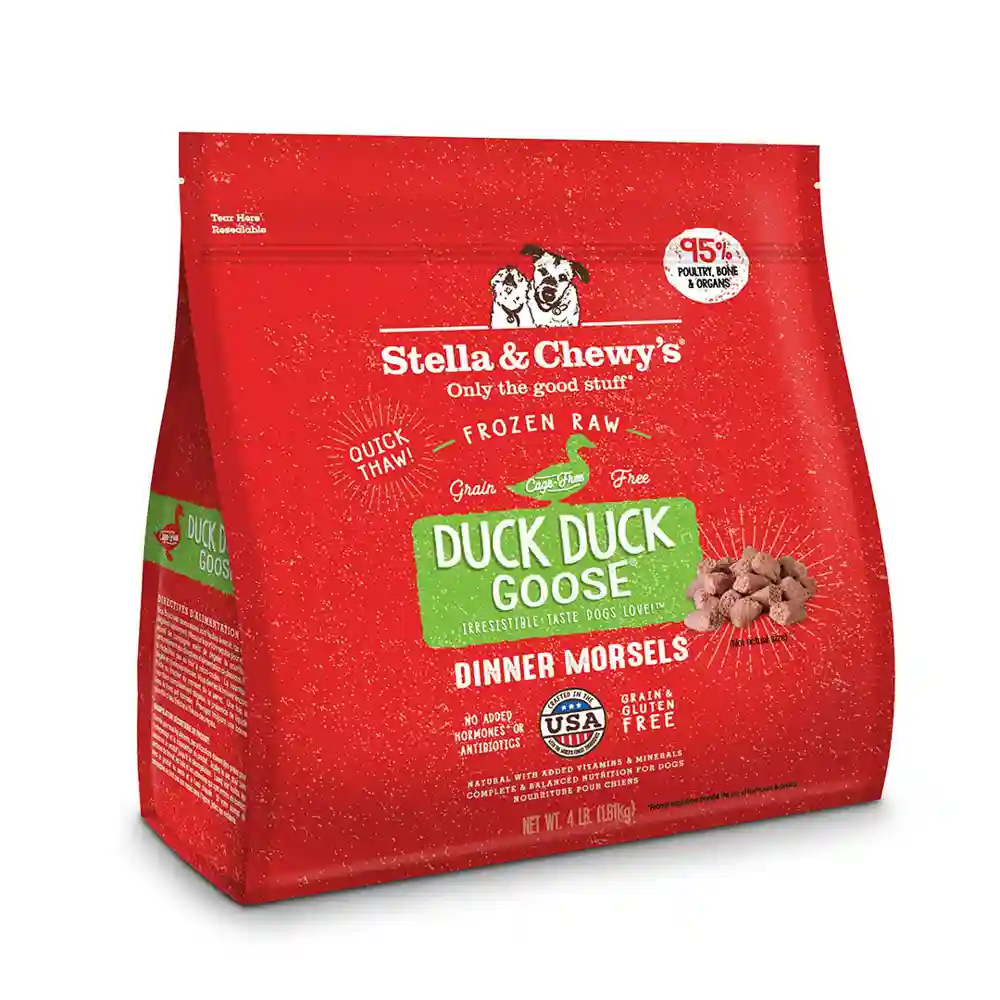 Stella & Chewy's Dog Raw Frzn Duck Morsels 4 lb