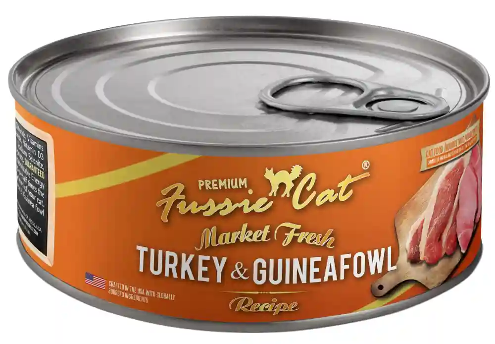 Fussie Cat Market Fresh Turkey & Guinea Can 5.5 oz