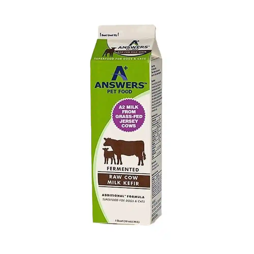 Answers Raw Frozen Cow Milk Kefir 1 qt