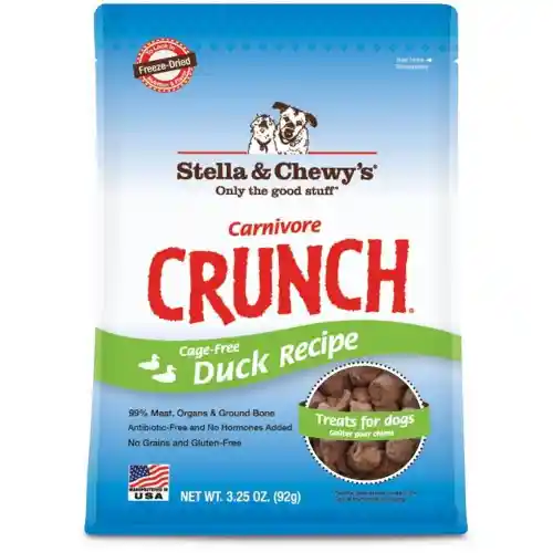 Stella & Chewy's Dog Carnivore Crunch Duck 3.25 oz