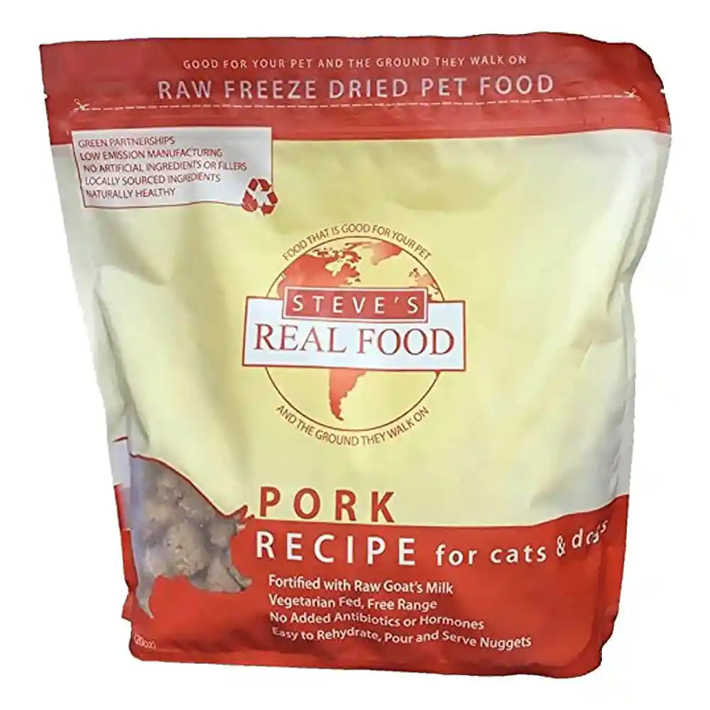 Steve's Dog FD Pork Nuggets 1.25 lb