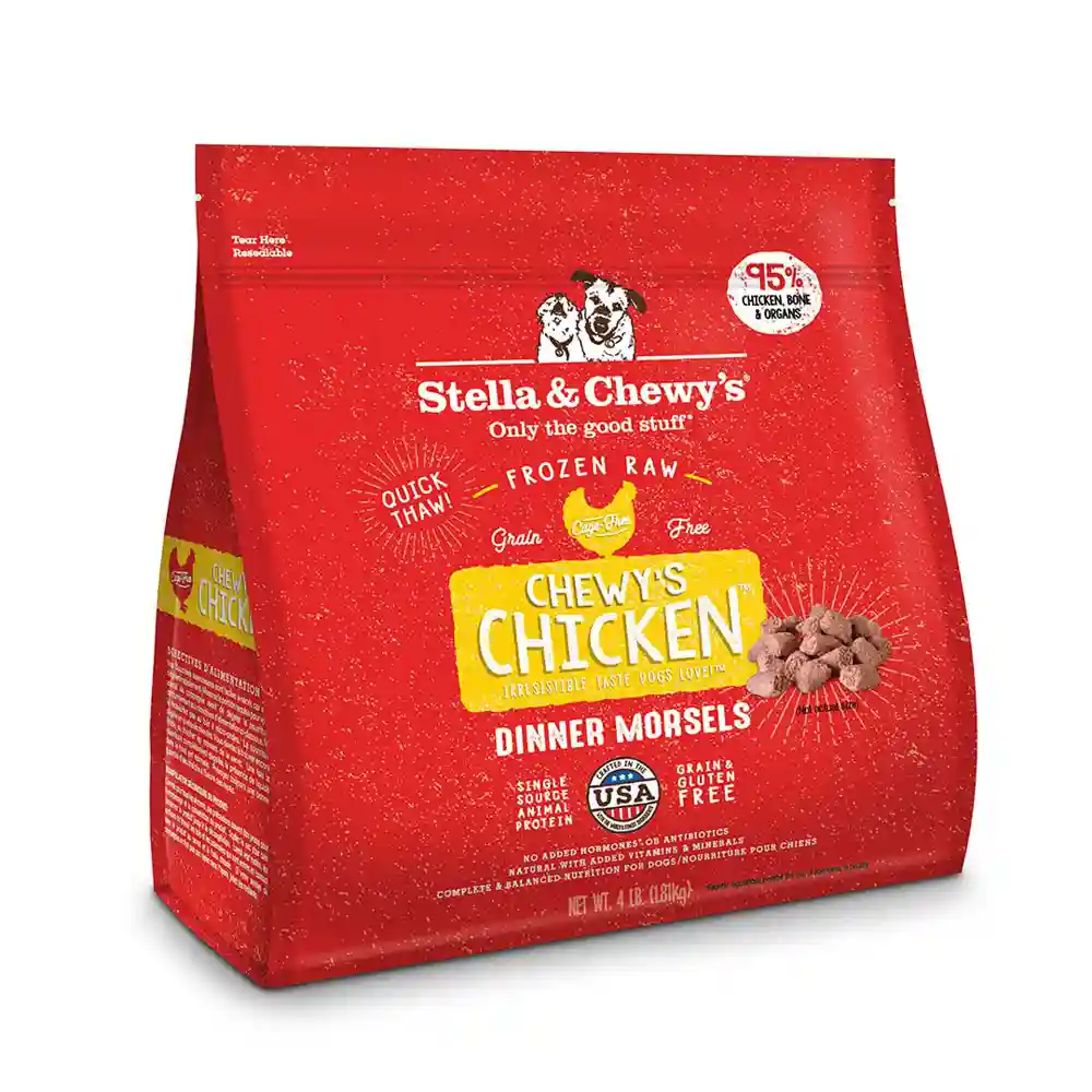 Stella & Chewy's Dog Raw Frzn Chicken Morsels 4 lb