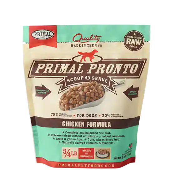 Primal Dog Raw Frzn Pronto Chicken 4 lb