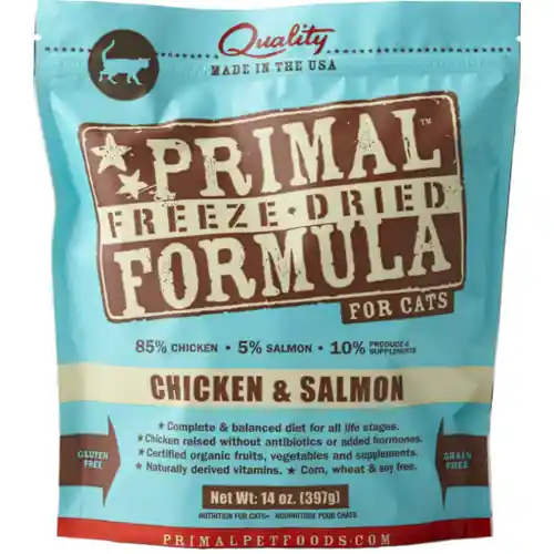 Primal Cat FD Chicken & Salmon Nuggets 14 oz