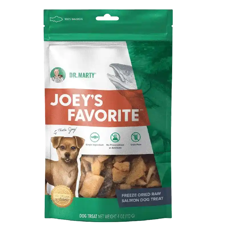 Dr. Marty's Dog Joey's Favorite Salmon Treats 4oz