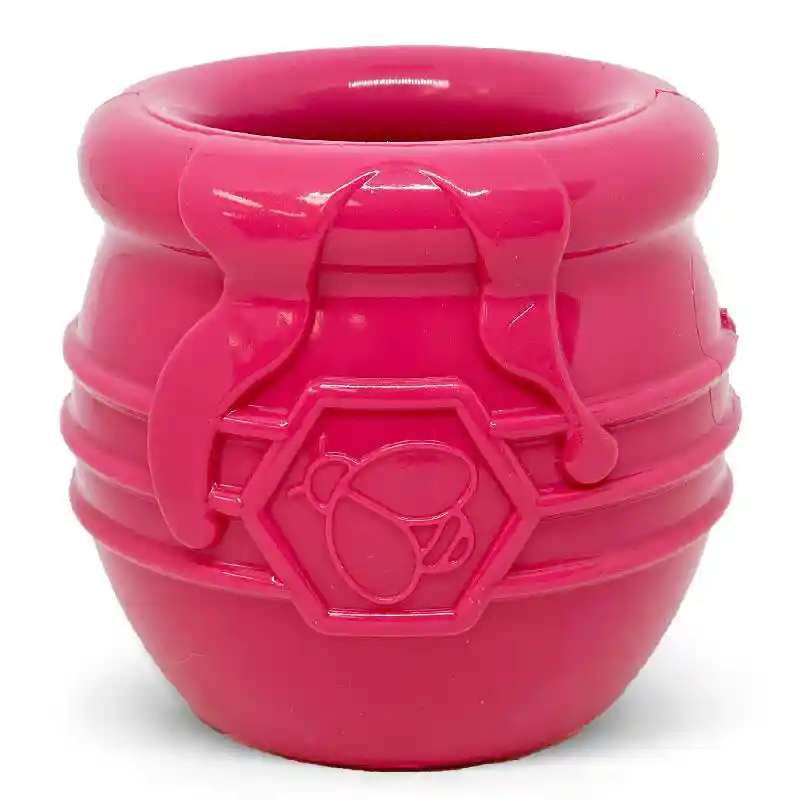 Sodapup Dog Honey Pot Treat Dispenser Pink XL