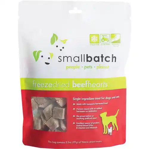 Small Batch FD Beef Hearts 3.5 oz