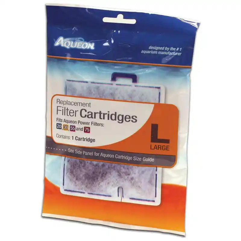 Aqueon Fish Tank Filter Cartridge Large 1 pk