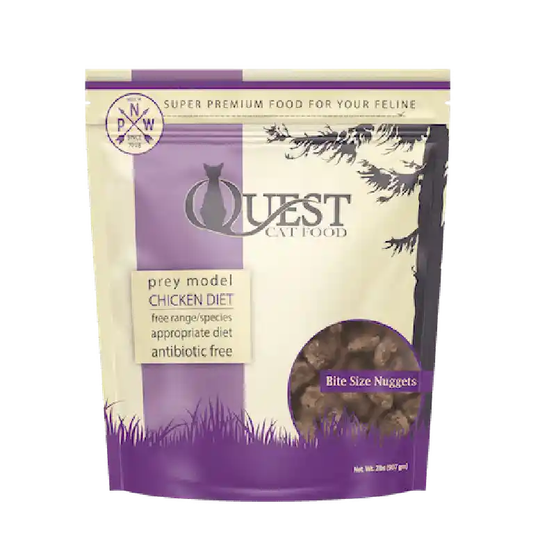 Steve's Cat Raw Frzn Quest Chicken Nuggets 2 lb