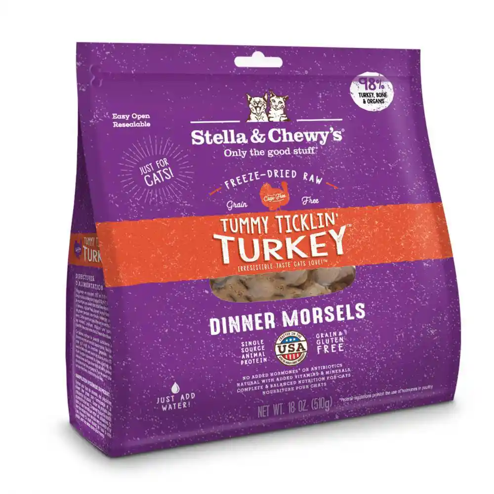 Stella & Chewy's Cat FD Turkey Morsel 8 oz