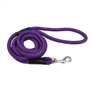 Coastal Rope Leash Purple 6 ft
