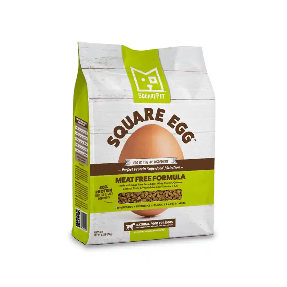 SquarePet Dog SquareEgg Meat Free 4.4 lb