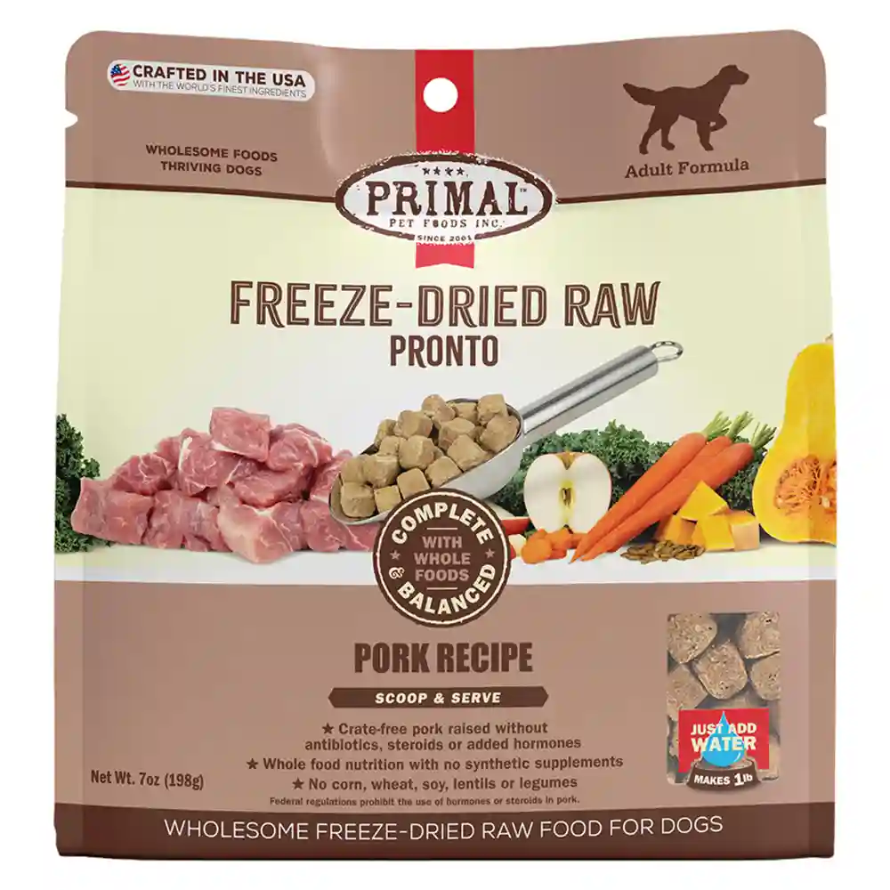 Primal Dog FD Pronto Pork 7 oz
