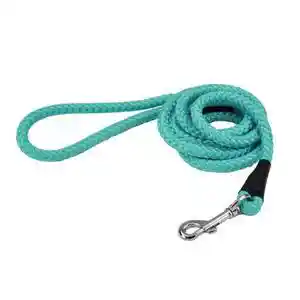 Coastal Rope Leash Teal 6 ft