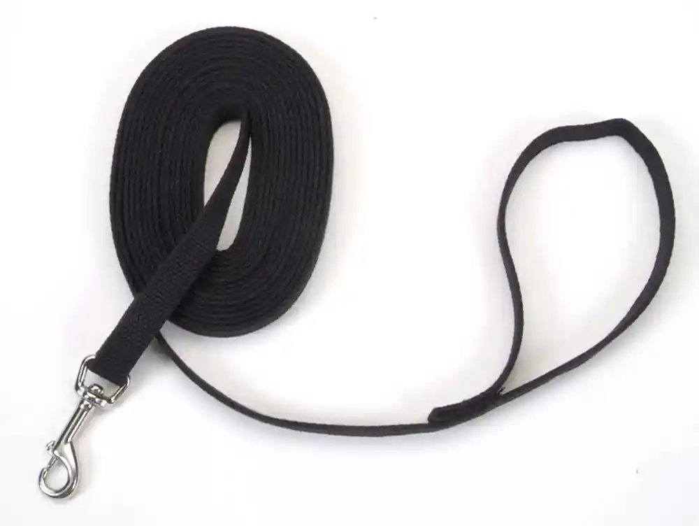 Coastal Cotton Web Lead Black 5/8 in x 20 ft