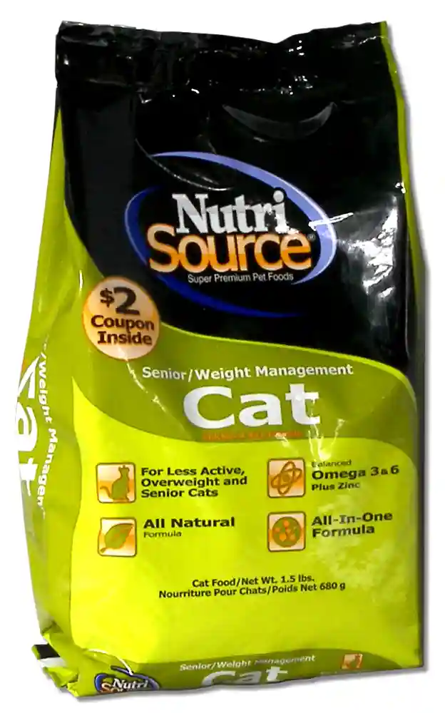 Nutrisource Weight Management Cat 4 lb