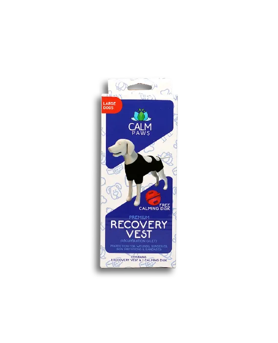 Calm Paws Calming Recovery Vest Large