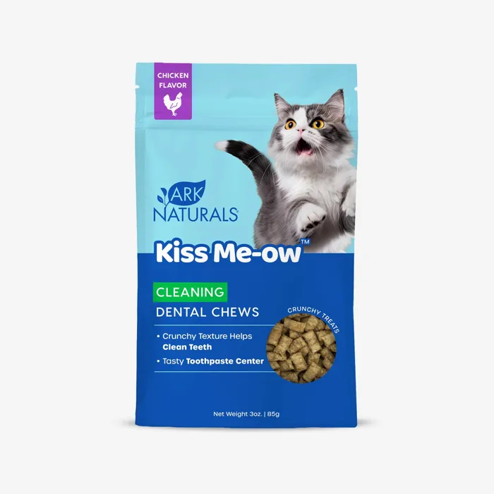 Ark Naturals Cat Kiss Me-ow Chicken Dental 3 oz