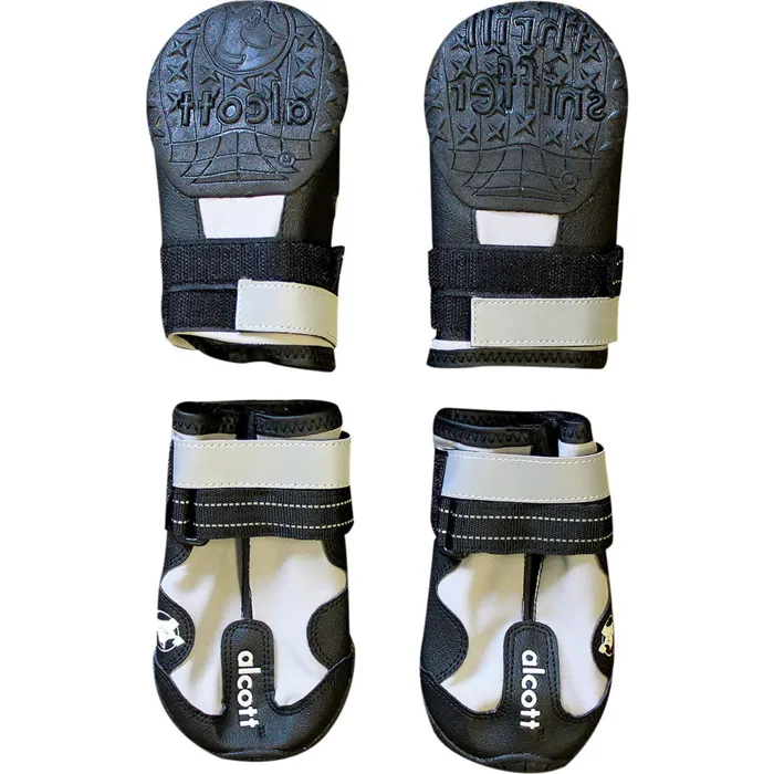 Alcott Dog Explorer Boots Large Black