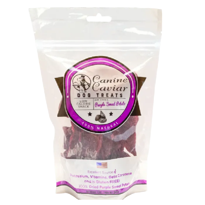 Canine Caviar Dried Purple Sweet Potatoes 12 oz