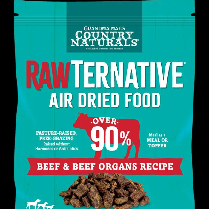 Rawternative Dog Air Dried Beef & Beef Organs 1 lb