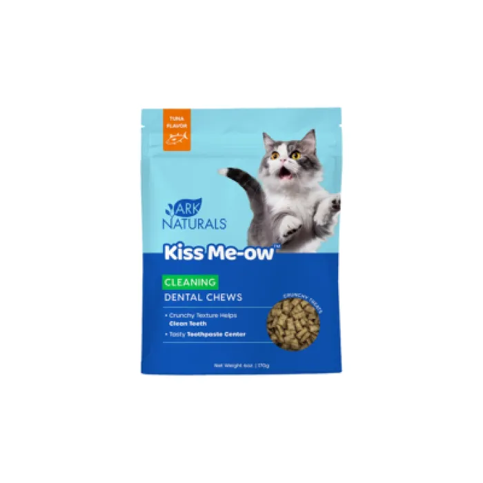 Ark Naturals Cat Kiss Me-ow Cleaning Dental Chews Tuna 6-oz