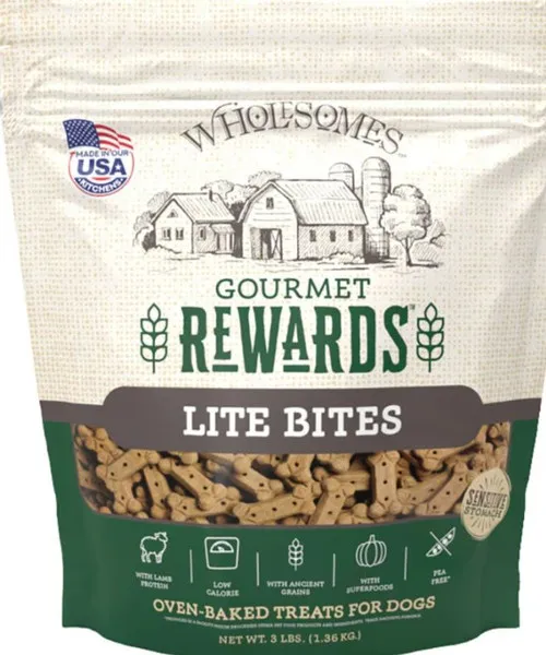 Wholesomes Rewards Lite Lamb Biscuits 3 lb