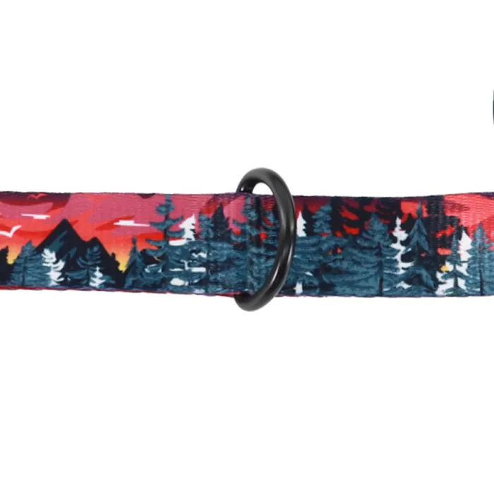 Coastal Dog Collar Purple Mountain Medium