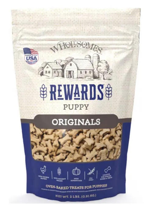 Wholesomes Rewards Puppy Original Biscuits 2 lb