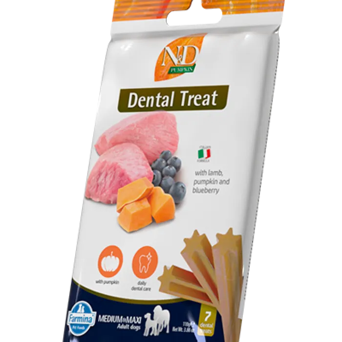 Farmina Treat Pumpkin Lamb Blueberry Adult Med Maxi 3.5